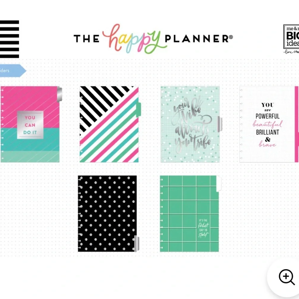 The Happy Planner Big 6 Month extension pack